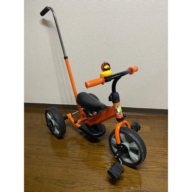 へんしん！サンライダーFCオレンジ キッズ/ベビー/マタニティの外出/移動用品(三輪車)の商品写真