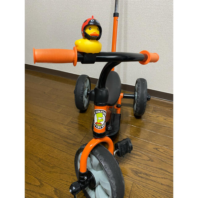 へんしん！サンライダーFCオレンジ キッズ/ベビー/マタニティの外出/移動用品(三輪車)の商品写真