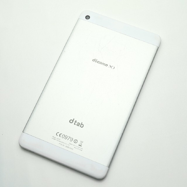 HUAWEI(ファーウェイ)のドコモ dtab d-01G タブレット スマホ/家電/カメラのPC/タブレット(タブレット)の商品写真