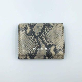 マルニ(Marni)のマルニ　MARNI 財布　折り財布　小銭入れ　ロゴ　名刺入れ　ミニ財布(財布)