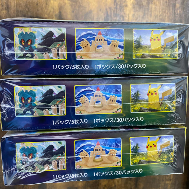 ポケモンカード イーブイヒーローズ BOX 3BOX ポケモンカード イーブイヒーローズ BOX 3BOX