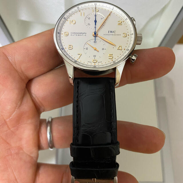 IWC(インターナショナルウォッチカンパニー)のIWC ポルトギーゼ　クロノグラフ　オートマチック メンズの時計(腕時計(アナログ))の商品写真