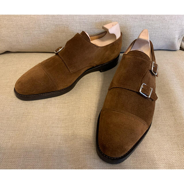 JOHN LOBB(ジョンロブ)の【定価20万】ジョンロブ　ウィリアム　スエード　7.5E メンズの靴/シューズ(ドレス/ビジネス)の商品写真