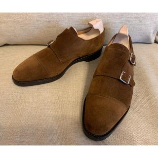 ジョンロブ(JOHN LOBB)の【定価20万】ジョンロブ　ウィリアム　スエード　7.5E(ドレス/ビジネス)