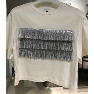 ルシェルブルー(LE CIEL BLEU)のルシェルブルー　白Tシャツ(Tシャツ(半袖/袖なし))