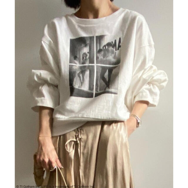 Ameri VINTAGE(アメリヴィンテージ)のAMERI LIFE BALLERINA PUFF LONG TEE レディースのトップス(Tシャツ(長袖/七分))の商品写真