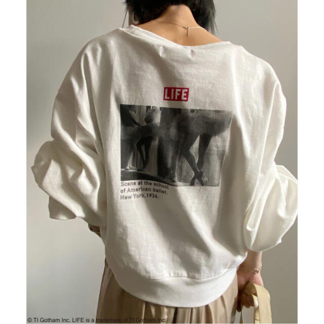 Ameri VINTAGE(アメリヴィンテージ)のAMERI LIFE BALLERINA PUFF LONG TEE レディースのトップス(Tシャツ(長袖/七分))の商品写真