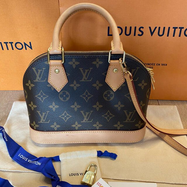 LOUIS VUITTON - ルイヴィトン モノグラム ハンドバッグ アルマBB  ショルダーバッグ ２way