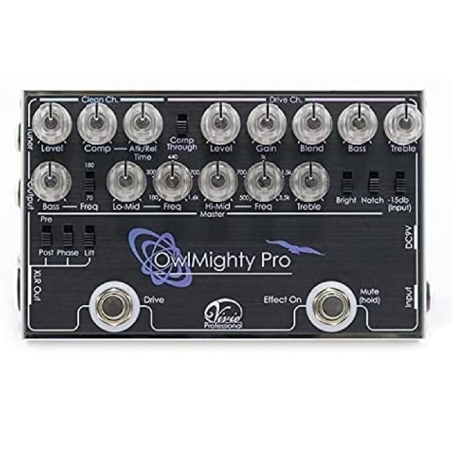Vivie OwlMighty Pro -BassPreamp- ベースエフェクター Vivie OwlMighty Pro -BassPreamp- ベースエフェクター