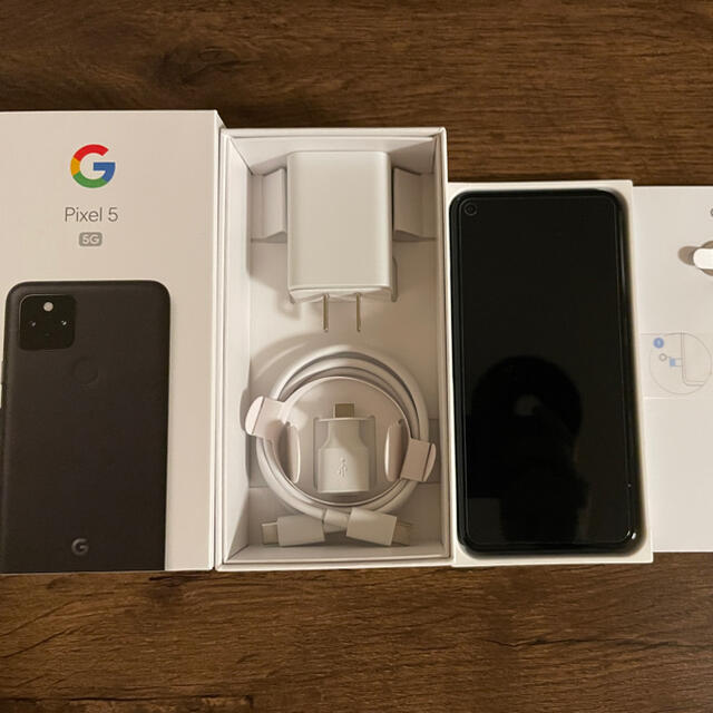 pixel 5 5G au版 SIMロック解除済み 新品未使用 一括払い済み