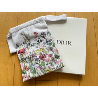 ディオール(Dior)のディオールDIOR ノベルティ　巾着　ポーチ(ポーチ)