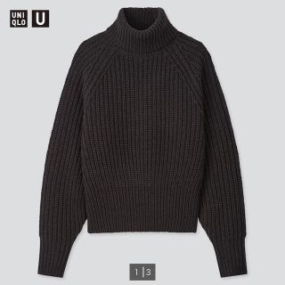 ユニクロ(UNIQLO)のUNIQLO U ♡ ローゲージタートルネックセーター(ニット/セーター)