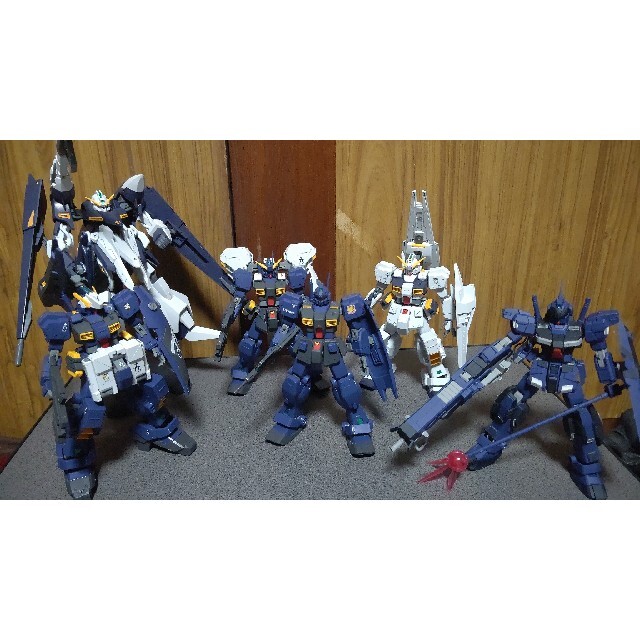 ガンプラ 組立済 完成品 HG セット - 模型/プラモデル