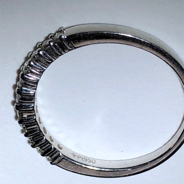 年度末SELE❗️PT950 H&C ダイヤモンドリング 0.30ct  レディースのアクセサリー(リング(指輪))の商品写真