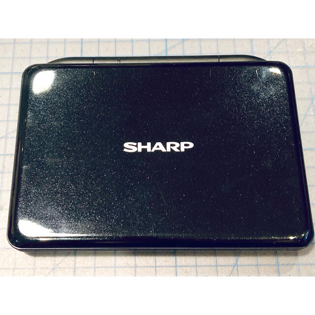 SHARP(シャープ)のシャープ 電子辞書 Brain PW-GC610-B ブラック スマホ/家電/カメラのスマホ/家電/カメラ その他(その他)の商品写真