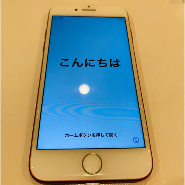 Apple(アップル)のiPhone7　本体　128GB  RED  画面割れ無し スマホ/家電/カメラのスマートフォン/携帯電話(スマートフォン本体)の商品写真