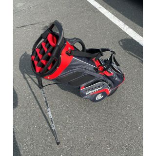 クリーブランドゴルフ(Cleveland Golf)の値下早い者勝ち　新品未使用　クリーブランド  スタンドキャディバッグ　レッド(バッグ)