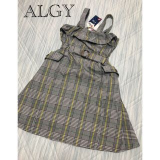 エフオーキッズ(F.O.KIDS)の【新品】algy ジャンパースカートSサイズ(ワンピース)