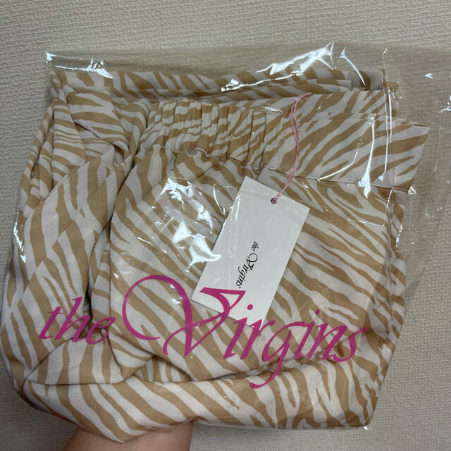 Verybrain(ベリーブレイン)のthe virgins zebra color pt ゼブラカラーパンツ レディースのパンツ(カジュアルパンツ)の商品写真