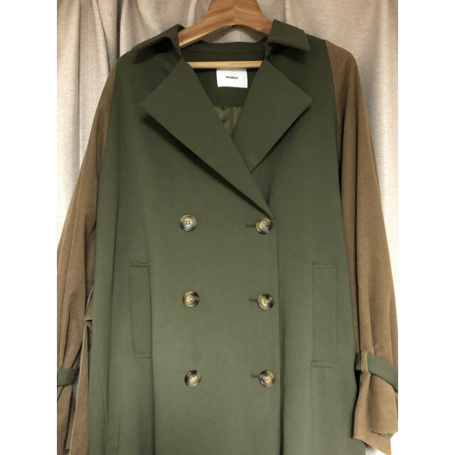 MURUA(ムルーア)のmurua トレンチ　コート レディースのジャケット/アウター(ロングコート)の商品写真