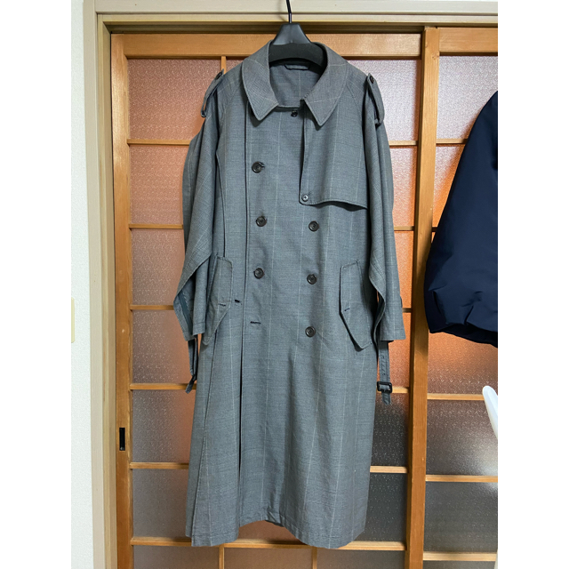 stein20ss DOUBLE SHADE TRENCH COAT チェック www.krzysztofbialy.com