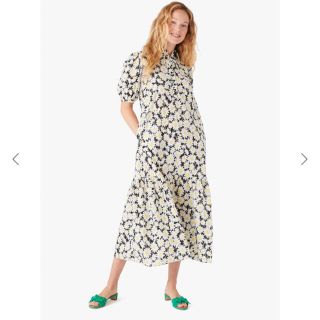 ケイトスペードニューヨーク(kate spade new york)のkatespade⭐︎ daisy textured shirtdress(ロングワンピース/マキシワンピース)