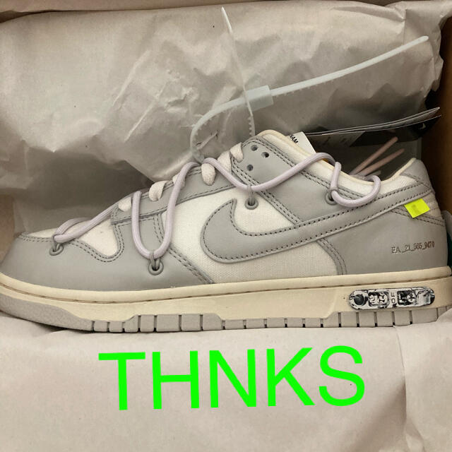 OFF-WHITE×NIKE DUNK LOW 1 OF 50 “49”