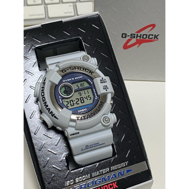 G-SHOCK/ビンテージ/フロッグマン/DW-8200/限定/ホワイト/白蛙