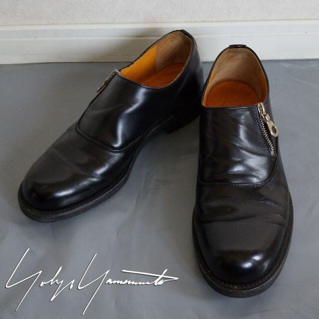 Yohji Yamamoto ヨウジヤマモト ジップレザー デザインシューズ