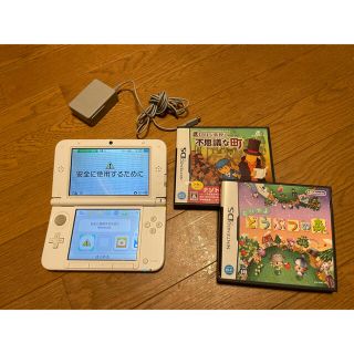 ニンテンドースイッチ(Nintendo Switch)の【美品・動作確認済】Nintendo 3DS LL ソフトセット ミントカラー(携帯用ゲーム機本体)