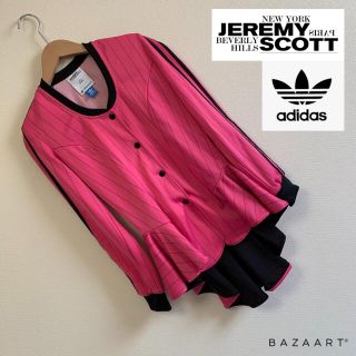 ジェレミースコット(JEREMY SCOTT)のadidas×JEREMY SCOTT♡ペプラム＆フィッシュテールジャージ(ブルゾン)