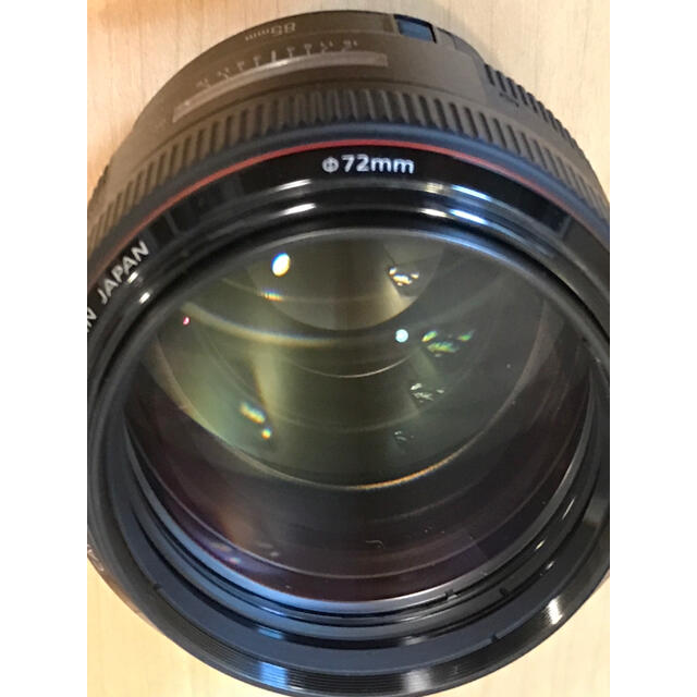 Canon(キヤノン)のcannon EF85mm f/1.2L Ⅱ USM 超美品 スマホ/家電/カメラのカメラ(レンズ(単焦点))の商品写真