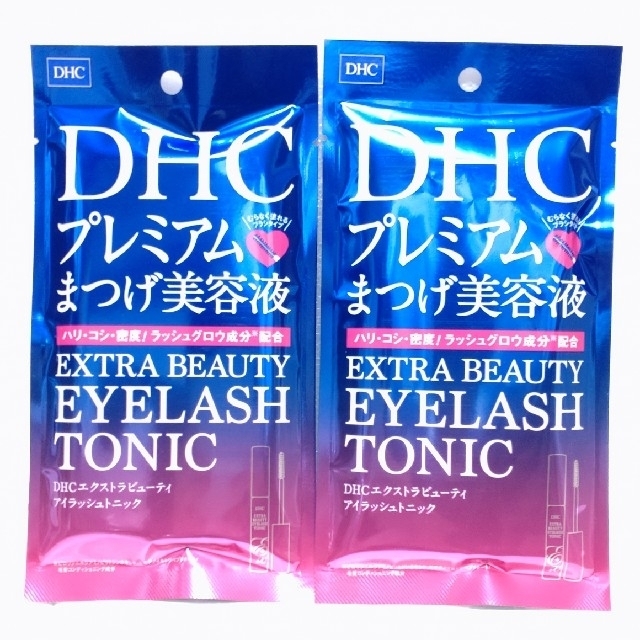 DHC(ディーエイチシー)のDHCまつげ美容液プレミアム アイラッシュトニック　２個! コスメ/美容のスキンケア/基礎化粧品(まつ毛美容液)の商品写真