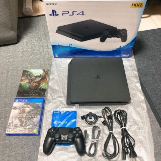 プレイステーション4(PlayStation4)のプレイステーション4 CUH-2200A B01 ソフト付き(家庭用ゲーム機本体)