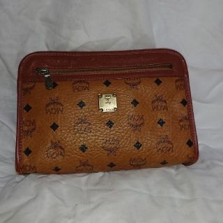 エムシーエム(MCM)の【MCM】エムシーエム★メンズセカンドバッグ(中古品)(セカンドバッグ/クラッチバッグ)