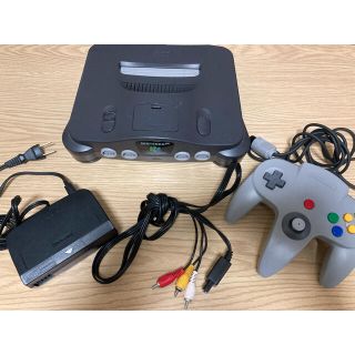 Nintendo64本体、スーパーマリオ64ソフト