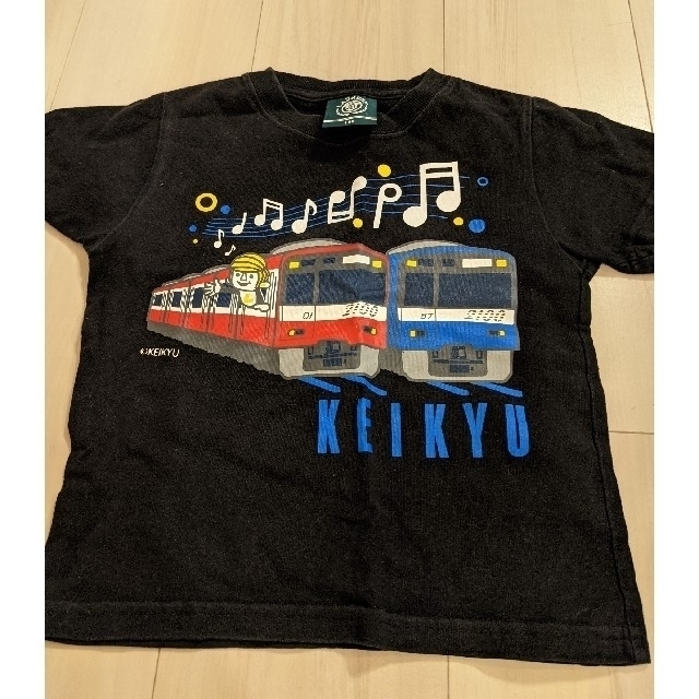 LAUNDRY(ランドリー)の電車Tシャツ2枚セット キッズ/ベビー/マタニティのキッズ服男の子用(90cm~)(Tシャツ/カットソー)の商品写真