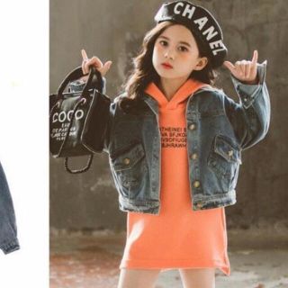 ザラキッズ(ZARA KIDS)の最終値下げ韓国子供服デニムジャケット&ワンピースセット(その他)