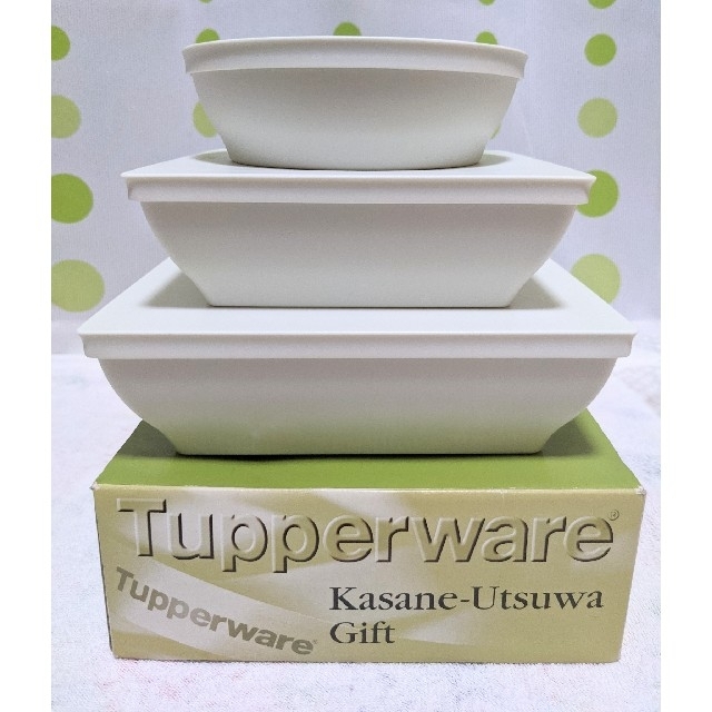 Tupperwareタッパーウェア 重ねうつわスクエアМ