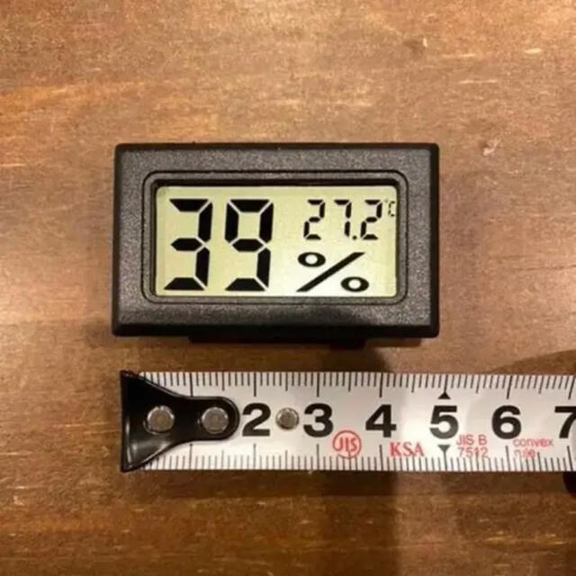温度計 湿度計 デジタルで見やすい！ その他のペット用品(爬虫類/両生類用品)の商品写真