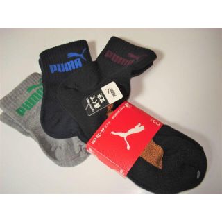 プーマ(PUMA)の♪PUMAプーマ靴下３足セット２４～２６ｃｍ男女兼用(ソックス)