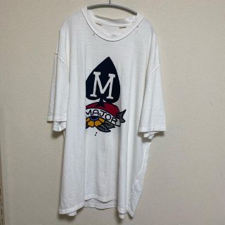 マルタンマルジェラ(Maison Martin Margiela)のMaison Margiela 19ss デストロイ オーバーサイズTシャツ(Tシャツ/カットソー(半袖/袖なし))