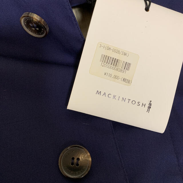 MACKINTOSH(マッキントッシュ)のステンカラーコート　マッキントッシュ　36 ネイビー メンズのジャケット/アウター(ステンカラーコート)の商品写真