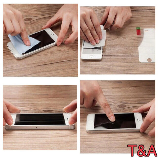 iPhone8 7手帳型ケース レザー 液晶フィルム カード入れ ブラウン スマホ/家電/カメラのスマホアクセサリー(iPhoneケース)の商品写真