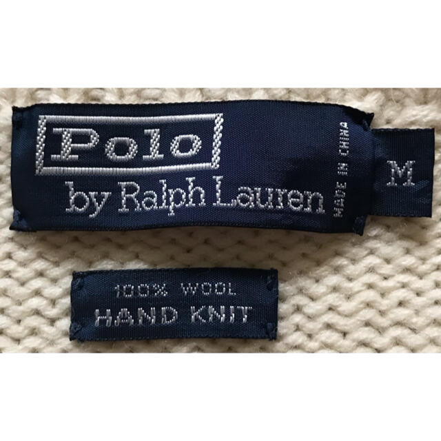 POLO RALPH LAUREN(ポロラルフローレン)の圧巻のデザイン 90's ラルフローレン スキー柄 雪柄 風景画 ニットセーター メンズのトップス(ニット/セーター)の商品写真