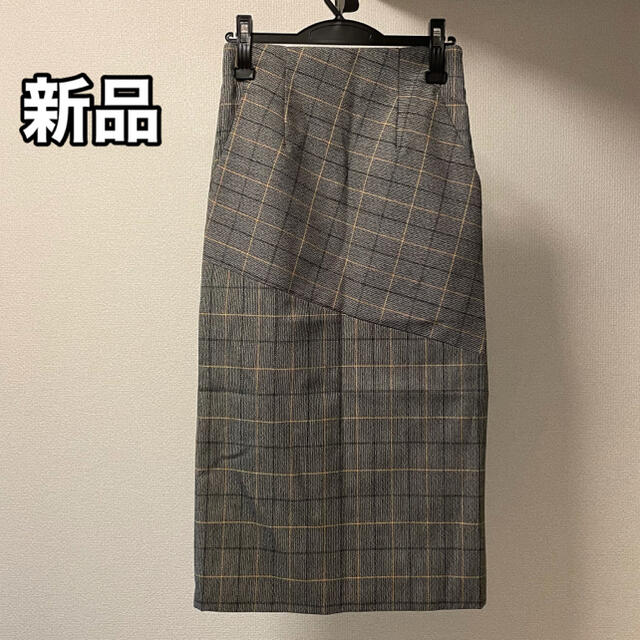 ZARA(ザラ)のレディース　スカート  ロング　グレー　タイト　韓国風　人気　新品 レディースのスカート(ロングスカート)の商品写真