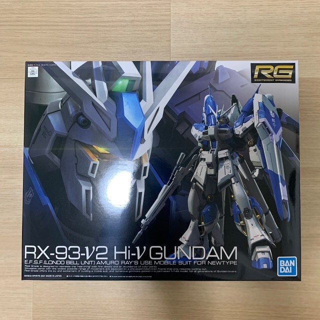 新品未開封　RG 1/144 Hi-νガンダム ハイニュー ガンダム