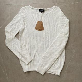 アーペーセー(A.P.C)の鍵あみニット　コットン(ニット/セーター)