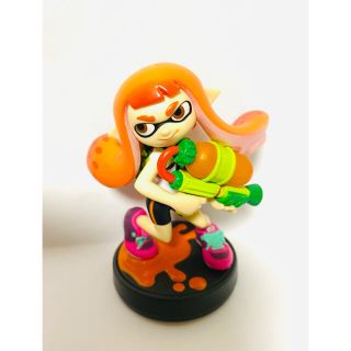 ニンテンドウ(任天堂)のオレンジガール インクリング ガール amiibo アミーボ スプラトゥーン ②(ゲームキャラクター)