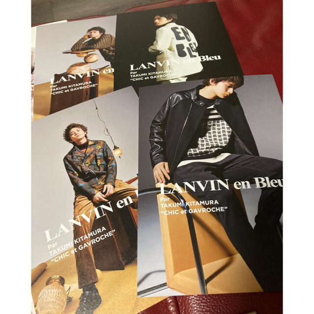 LANVIN en Bleu(ランバンオンブルー)の北村匠海　非売品フォトカード7枚 エンタメ/ホビーのタレントグッズ(ミュージシャン)の商品写真